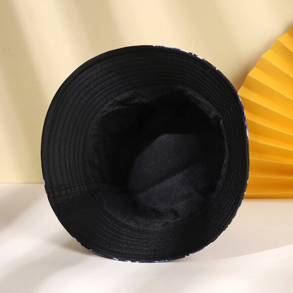 Palm Leaf and Pineapple Bucket Hat - Picture 3 of 3